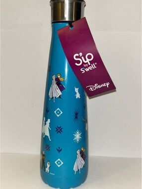 S'ip by S'well Disney Frozen II 15oz Stainless Steel Water Bottle